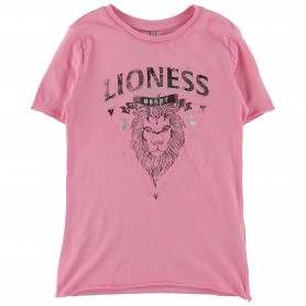 Camiseta Only Lucy Fit Ss Lion Top Box Jrs