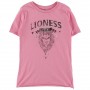 Camiseta Only Lucy Fit Ss Lion Top Box Jrs