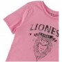 Camiseta Only Lucy Fit Ss Lion Top Box Jrs
