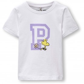 Camiseta Only Peanuts Reg Ss Top Jrs
