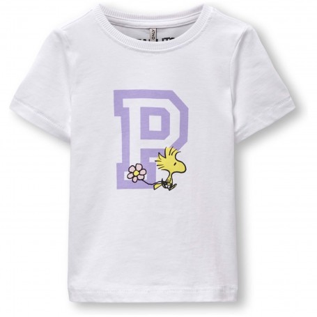 Camiseta Only Peanuts Reg Ss Top Jrs