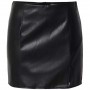 Falda Only Leni Faux Leather Slit Skirt Pnt Noos