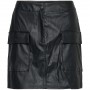Falda Only Vera Faux Leather Skirt Cc Otw