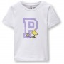 Camiseta Only Peanuts Reg Ss Top Jrs