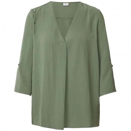 Camiseta Jaqueline De Yong Divya 3/4 Top Wvn Noos