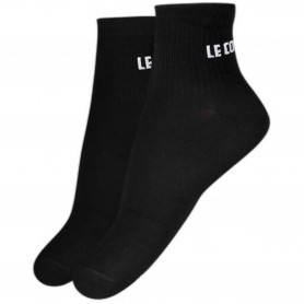 Calcetines Le Coq Sportif Ess Chaussettes Courte X2 Nº1 Black