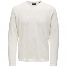 Jersei Only & Sons Panter Reg 12 Struc Crew Knit Noos