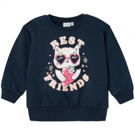 Sudadera Name It Visus Ls Boxy Sweat Unb