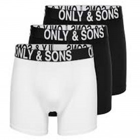 Boxer Only & Sons Fitz Wb Bold Logo Trunk 3-Pack Noos