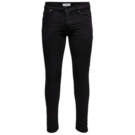 Pantalon Largo Only & Sons Loom SLIM  Black 0448 DIA DNM NOOS