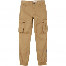 Pantalon Largo Name It Ryan Cargo R Twi Pant 2222-Ba Noos (Camel)