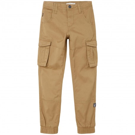 Pantalon Largo Name It Ryan Cargo R Twi Pant 2222-Ba Noos (Camel)