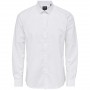 Camisa Only & Sons Sane Life Slim Ls Solid Poplin Shirt
