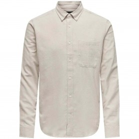 Camisa Only & Sons Gudmun Slim 1-Pkt Solid Shirt Noos