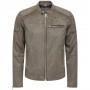 Chaqueta Only & Sons Gus Faux Suede Racer Jacket Otw Noos