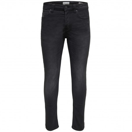 Vaquero Only & Sons Loom Slim Black Jog 7451 Pim Dnm Noos
