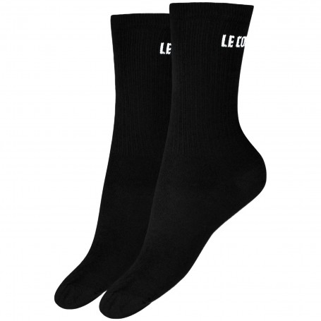 Calcetines Le Coq Sportif Ess Chaussettes Hautes X2 Nº1 Black