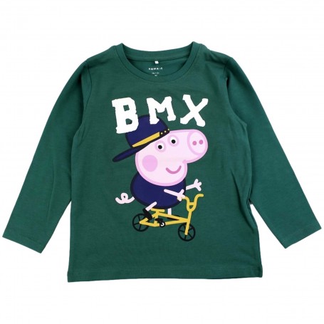 Camiseta Name It Jonin Peppapig Ls Top Cplg