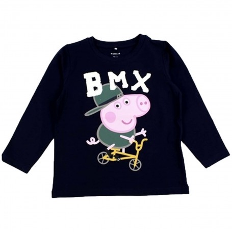 Camiseta Name It Jonin Peppapig Ls Top Cplg