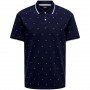 Polo Only & Sons Myron Life Reg Ss Ditsy Polo Cs Azul Marino