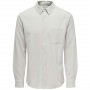 Camisa Only & Sons Road Slim Structure Stretch Ls Shirt