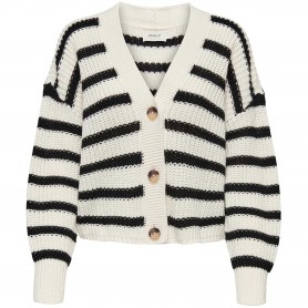 Chaqueta Only Carolnice Stripe Cardigan Knt Noos (Rayas Negras)