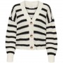 Chaqueta Only Carolnice Stripe Cardigan Knt Noos (Rayas Negras)