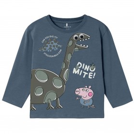 Camiseta Name It Abrum Peppapig Ls Nreg Top Cplg