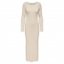 Vestido Only Katia Life Ls Maxi Boatn Dress Cc Knit