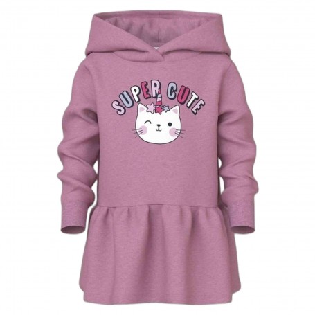 Vestido Name It Vobi Ls Swe Tunic Wh Bru