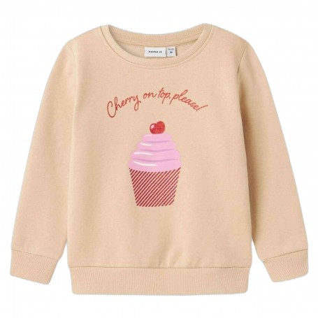 Sudadera Name It Omiana Ls Bru Sweat Pb