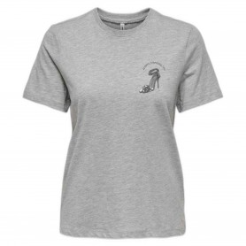 Camiseta Only Kita Life Reg Ss Heel Top Box Jrs