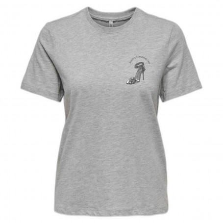 Camiseta Only Kita Life Reg Ss Heel Top Box Jrs