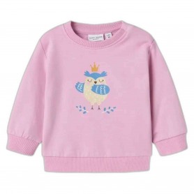 Camiseta Name It Vrillie Ls Sweat Box Bru