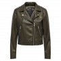 Chaqueta Only Ria Washed Faux Leather Biker Otw
