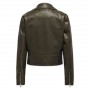 Chaqueta Only Ria Washed Faux Leather Biker Otw