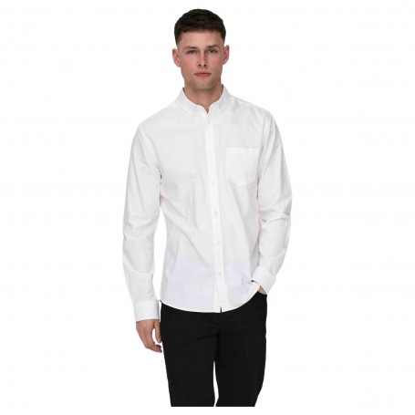 Camisa Only & Sons Alvaro Slim Ls Oxford Shirt Noos