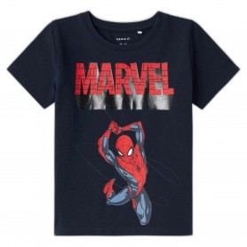 Camiseta Name It Jaba Spiderman Ss Top Mar