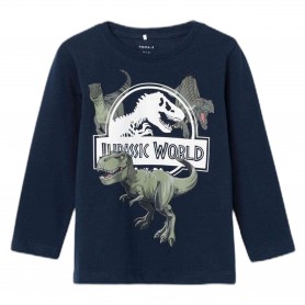 Camiseta Name It Nijal Jurassic Ls Top Noos Sky