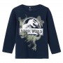 Camiseta Name It Nijal Jurassic Ls Top Noos Sky
