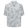 Camisa Only & Sons Den Life Rlx Ss Graphic Aop Shirt