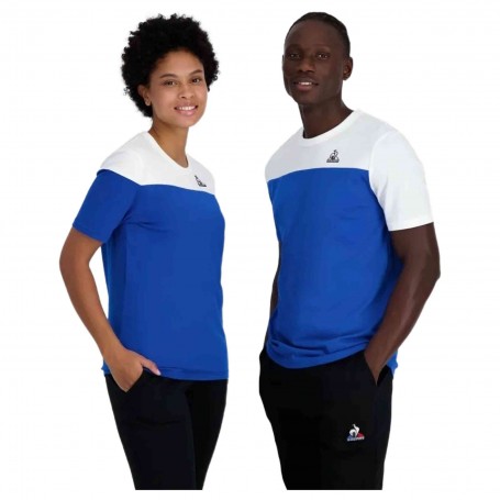 Camiseta Le Coq Sportif Bat Tee Ss Nº3 Lapis Blue New Optical