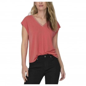 Camiseta Only Free Life Ss Modal Stitch Top Jrs