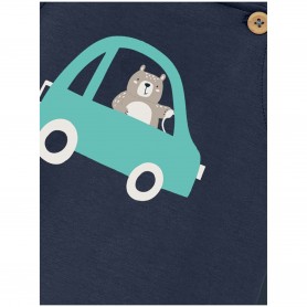 Conjunto Name It Vonne Sweat Overall Box Bru **Azul Oscuro**