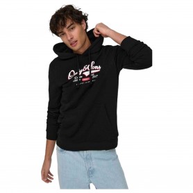 Sudadera Only & Sons Lenny Reg Vintage Print Hood Sweat