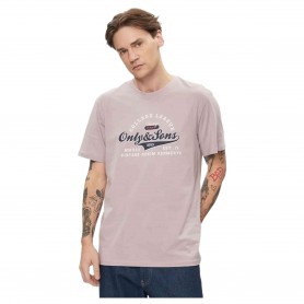 Camiseta Only & Sons Lenny Life Reg Vintage Print Tee Noos