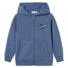 Sudadera Name It Vidar Ls Swe Card Wh Bru R1 Azul Marino