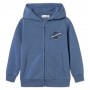 Sudadera Name It Vidar Ls Swe Card Wh Bru R1 Azul Marino