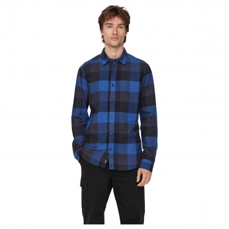 Camisa Only & Sons Gudmund Ls 3T Check Hirt Noos