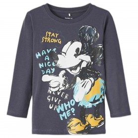 Camiseta Name It Stryg Mickey Ls Top Wdi